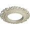 Ekena Millwork Orrington Ceiling Medallion (Canopies up to 6 5/8"), 13 1/4"OD x 6 5/8"ID x 1 1/8"P, Clear Yellow CM13ORCYF - alternate 2